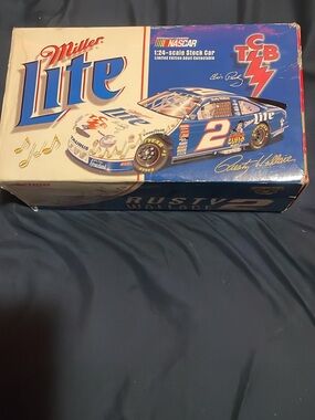 Blue NASCAR Die-Cast Stock Car Toy